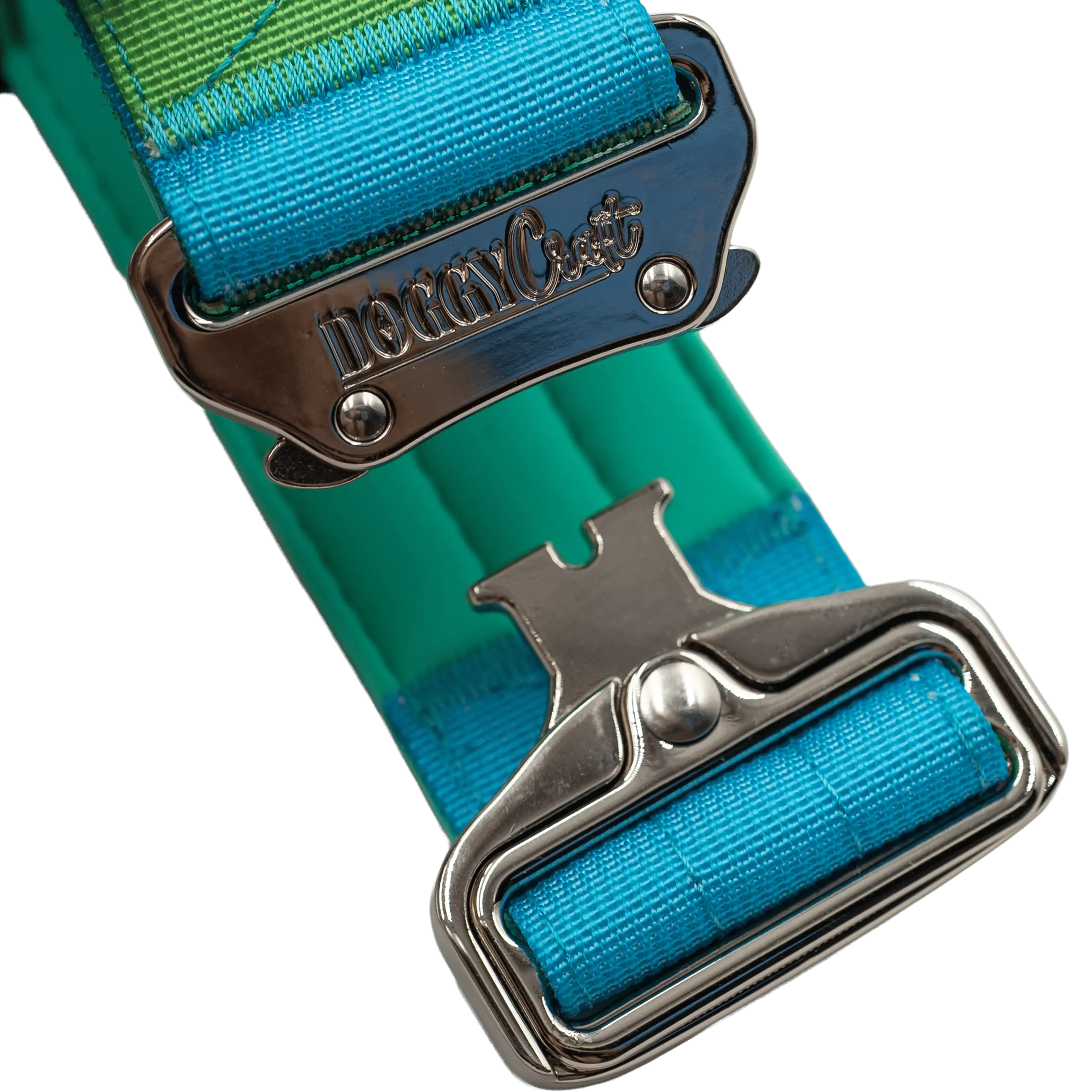 Detalle del arnés táctico Savage de DoggyCraft