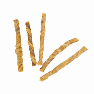 Detalle de stick de vejiga, snack natural para perros de DoggyCraft