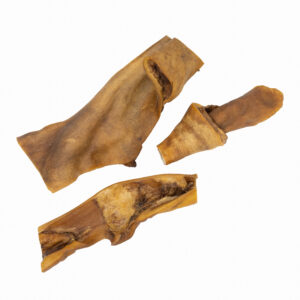 Detalle de piel de caballo, snack natural para perros de DoggyCraft