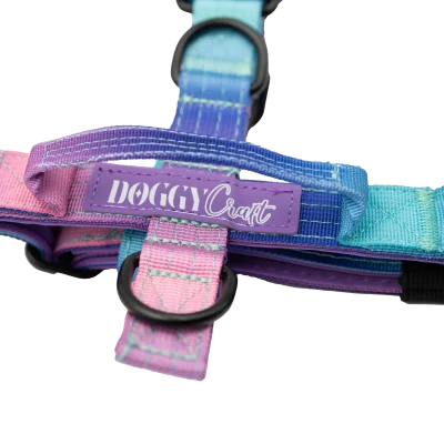 Detalle del arnés Universe Mini de DoggyCraft