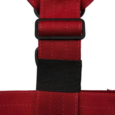 Detalle del arnés táctico Velvet de DoggyCraft