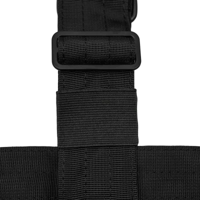 Detalle del arnés táctico Carbon de DoggyCraft