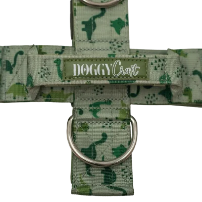 Detalle del arnés táctico Jurassic de DoggyCraft