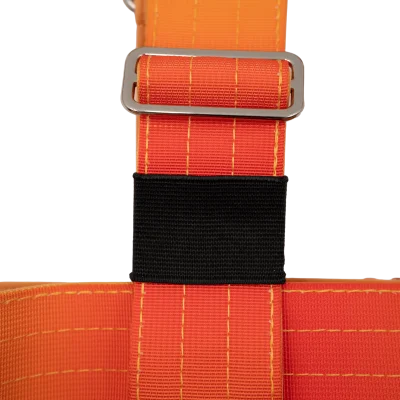 Detalle del arnés táctico Sunset de DoggyCraft