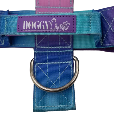 Detalle del arnés táctico Universe de DoggyCraft