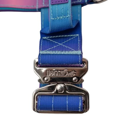 Detalle del arnés táctico Universe de DoggyCraft