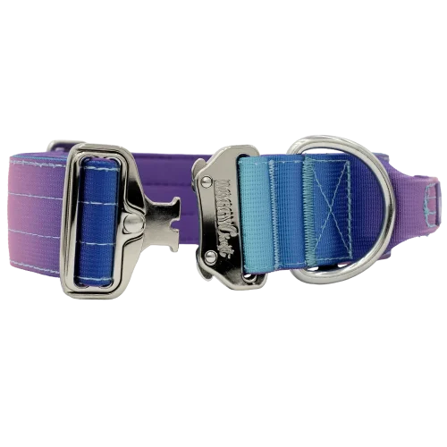 Detalle del collar táctico Universe de DoggyCraft
