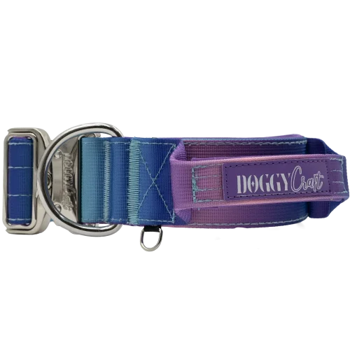 Detalle del collar táctico Universe de DoggyCraft
